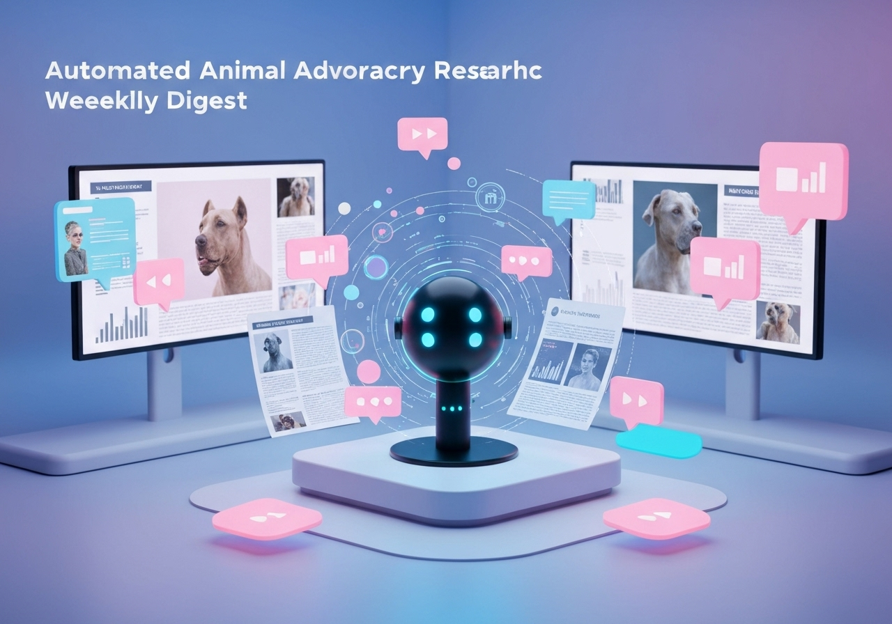 ИИ агент: Еженедельный дайджест новостей защиты животных на email