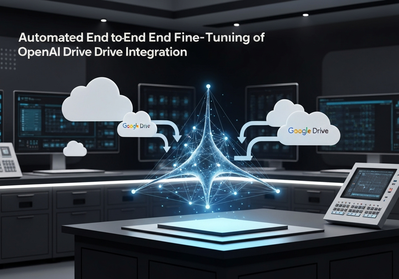 ИИ агент: Полная настройка кастомных моделей OpenAI с загрузкой из Google Drive