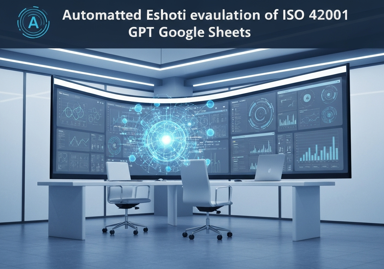 ИИ агент: Оценка соответствия ISO 42001 с помощью ИИ и Google Sheets