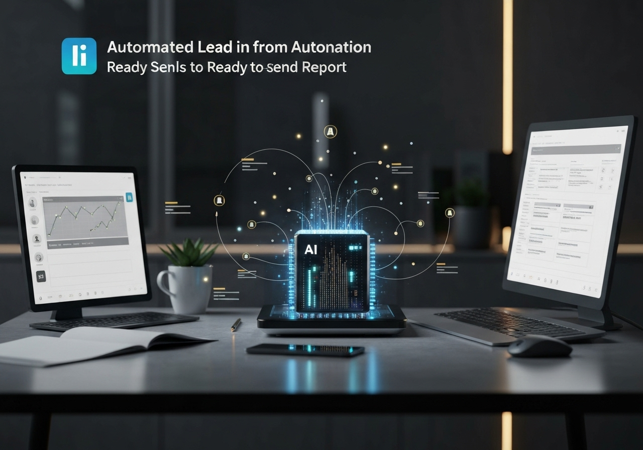 ИИ агент: Исследование лидов с LinkedIn и создание отчетов для продаж