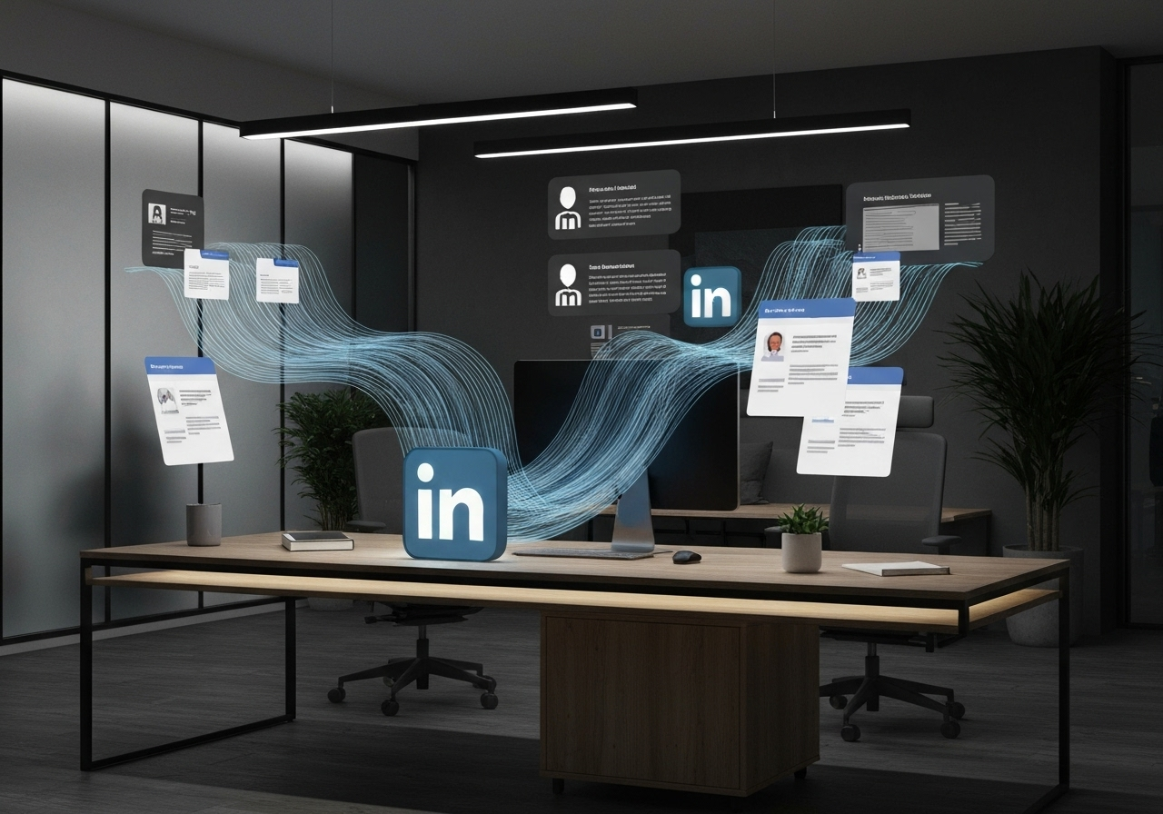 ИИ агент: Быстрое создание профессиональных резюме LinkedIn профилей