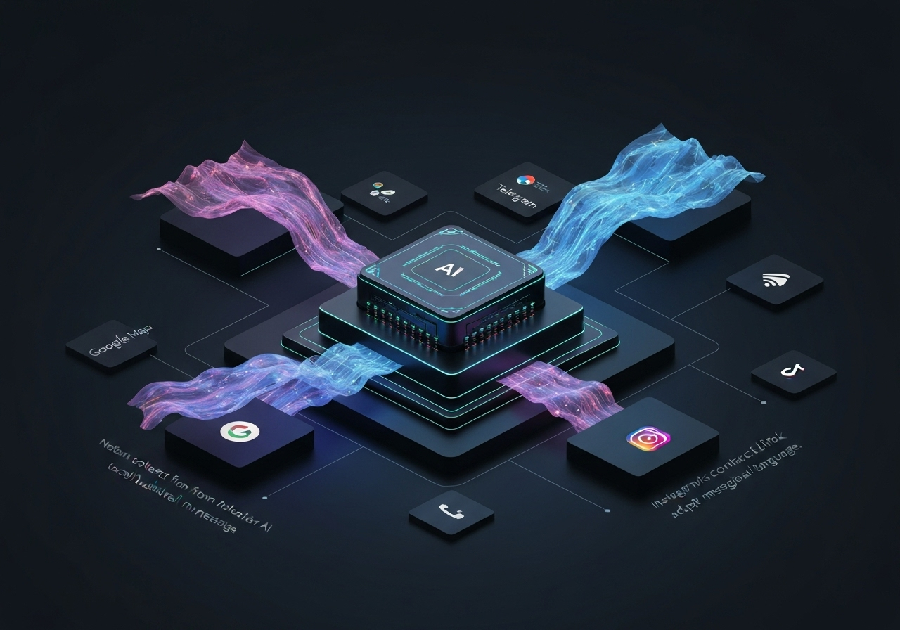 ИИ агент: Генерация и управление локальными лидами с AI и мессенджерами