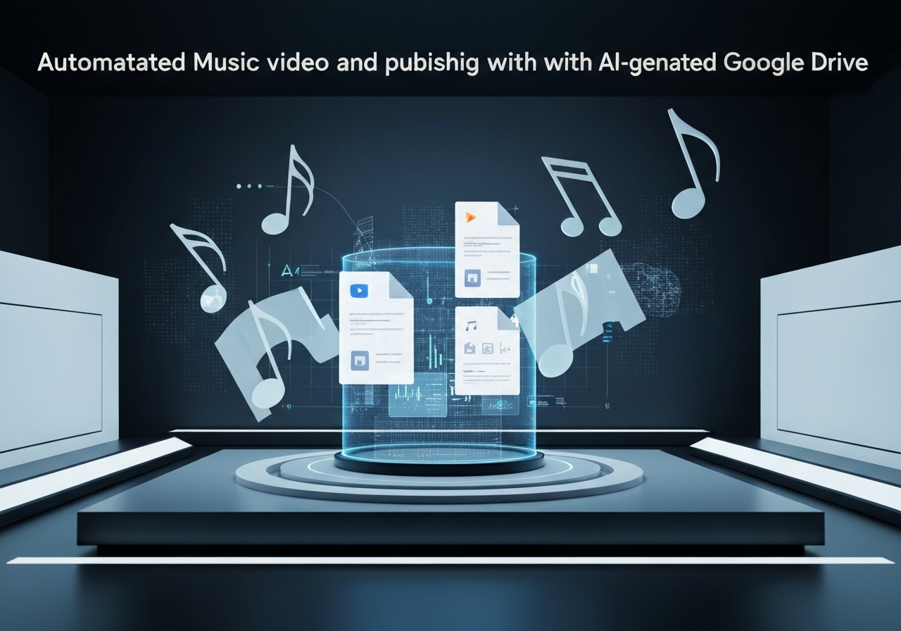 ИИ агент: Автоматическая публикация музыкальных видео с AI-метаданными из Google Drive