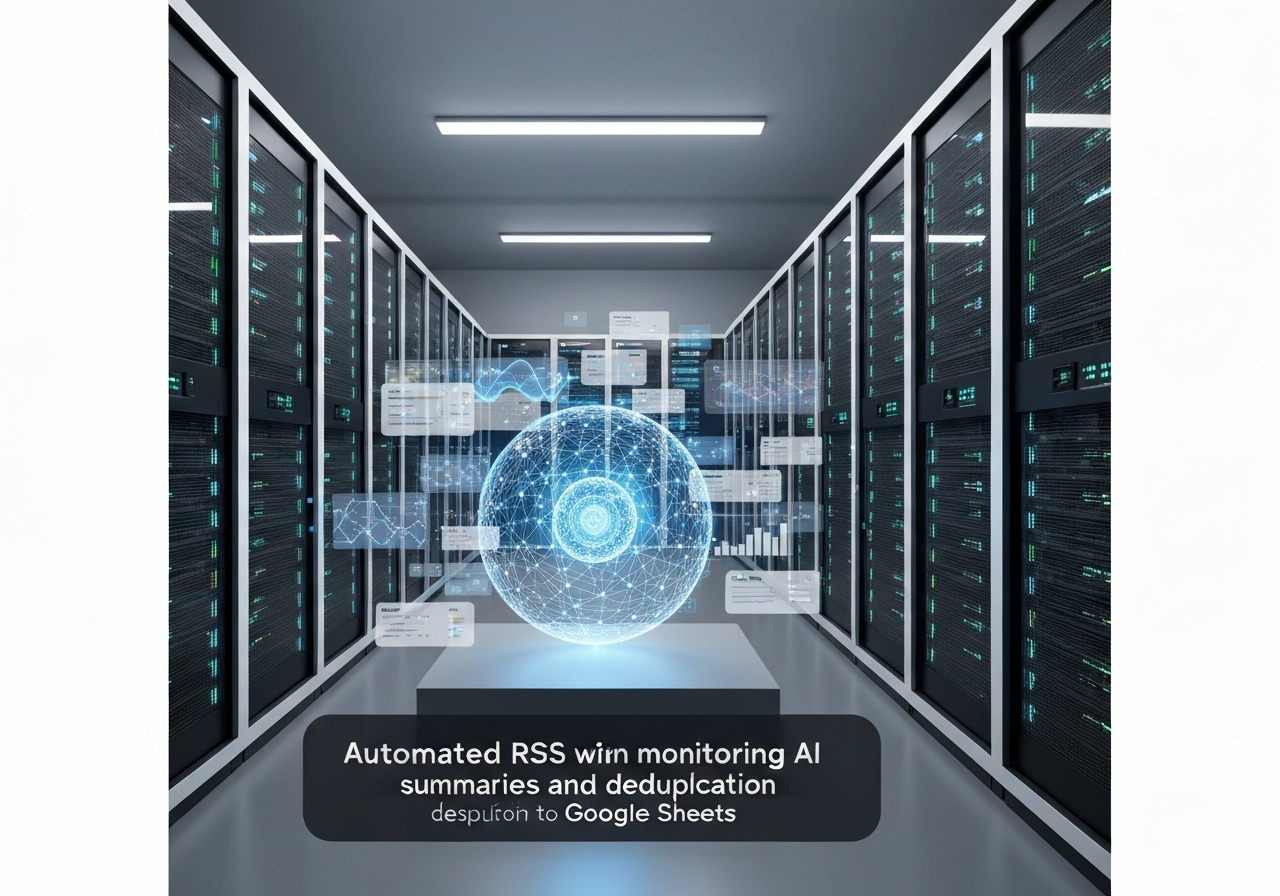 ИИ агент: Мониторинг RSS с AI-резюме и исключением дубликатов в Google Sheets
