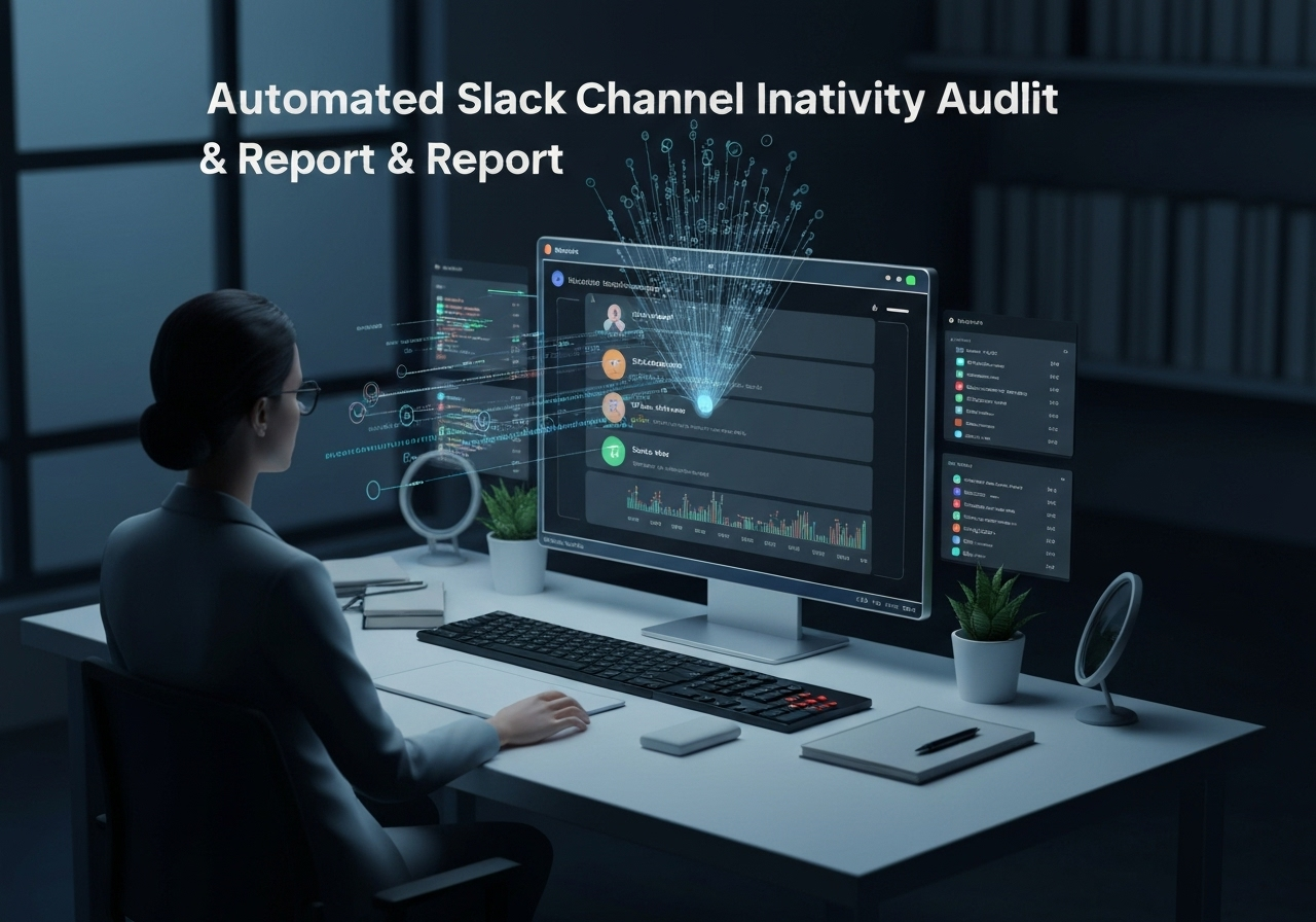 ИИ агент: Еженедельный аудит неактивных каналов Slack с отчетом для администраторов