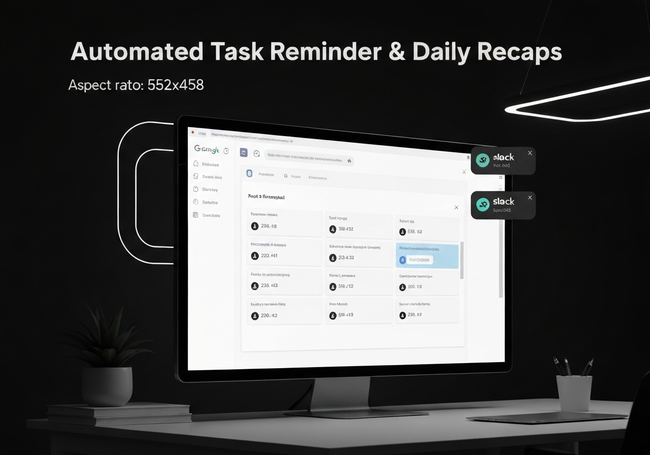 ИИ агент: Автоматические напоминания и ежедневные отчёты в Slack с Google Sheets