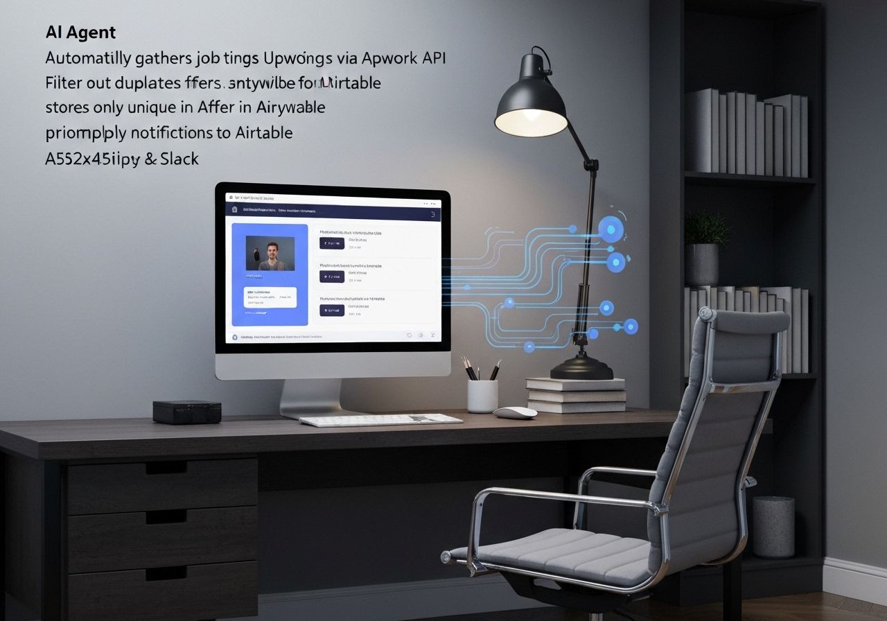 ИИ агент: Автоматический поиск и уведомление о новых вакансиях Upwork