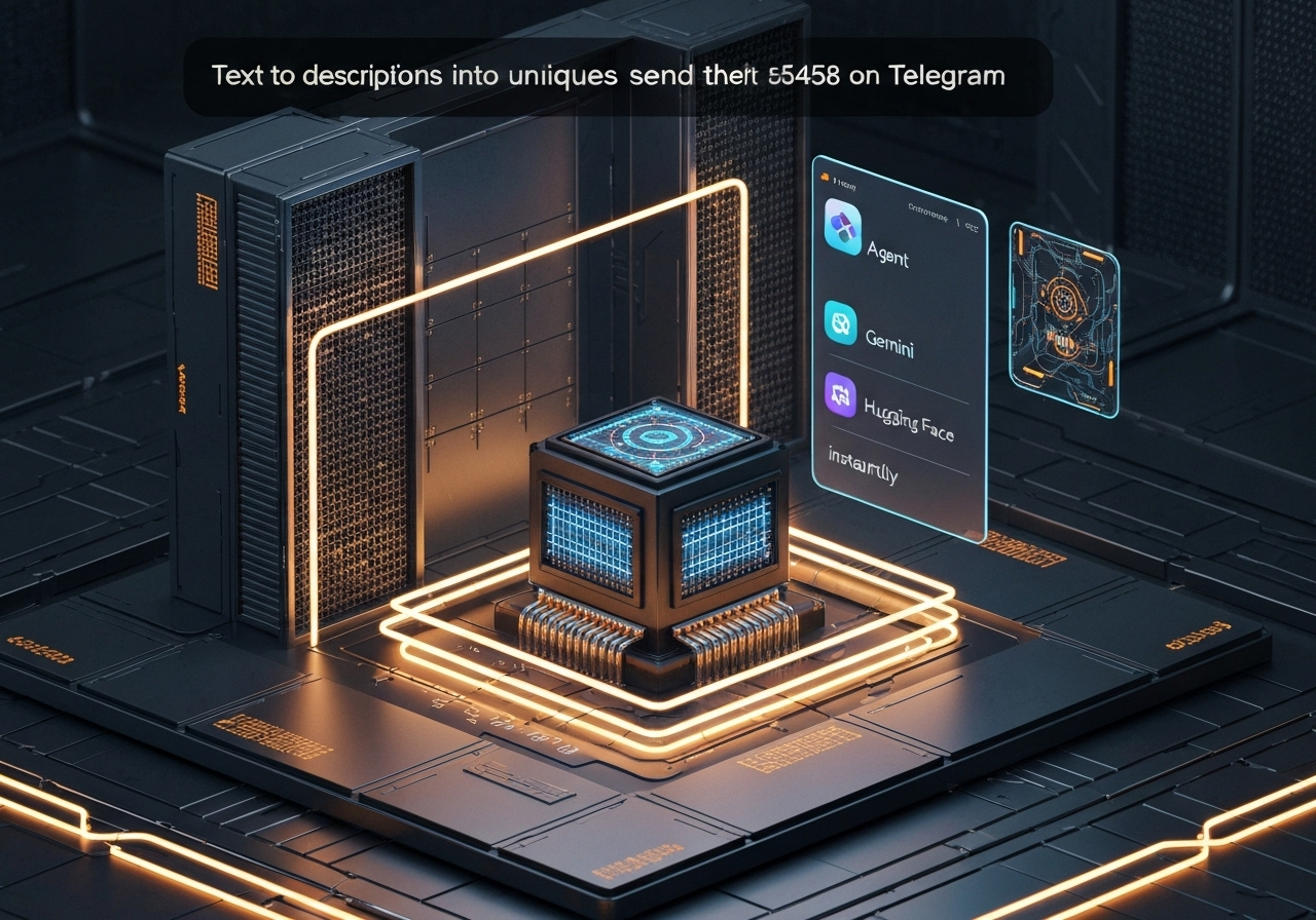 ИИ агент: Создание изображений по текстовым описаниям в Telegram