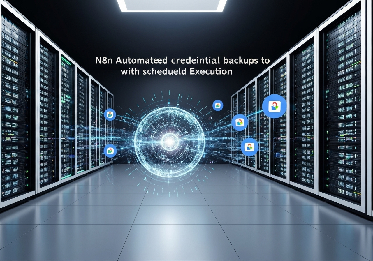 ИИ агент: Автоматическое резервное копирование учетных данных в Google Диск