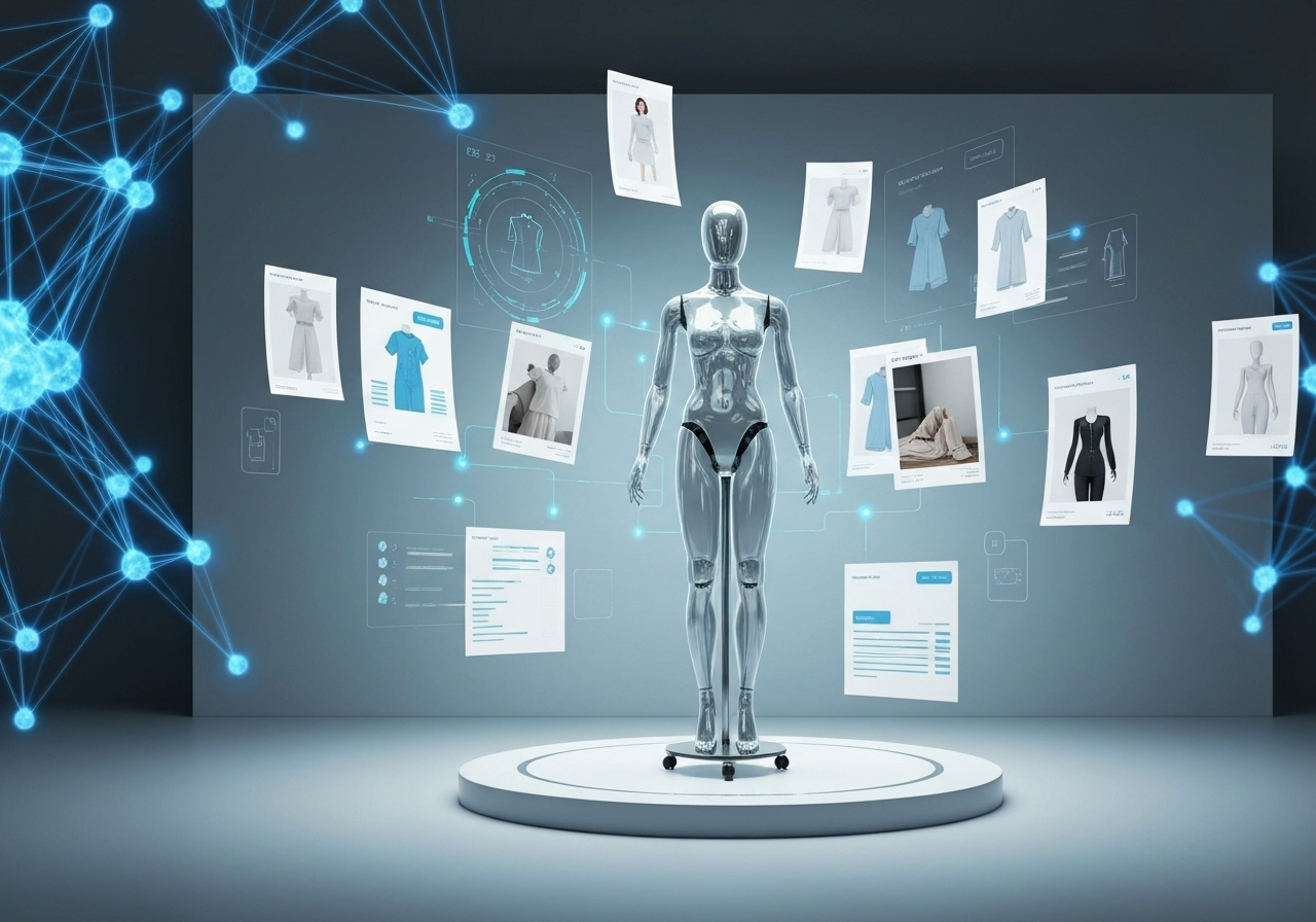 ИИ агент: Автоматическое создание реалистичных виртуальных примерок одежды