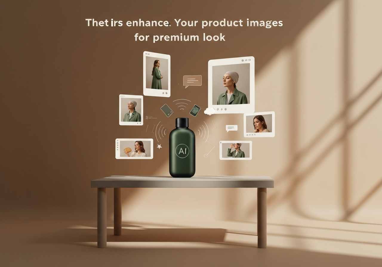 ИИ агент: Создание профессиональных фонов для фотографий товаров в e-commerce