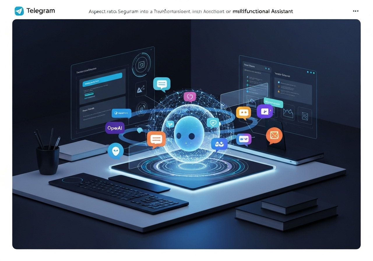 ИИ агент: Многофункциональный помощник в Telegram с поддержкой текста, голоса и изображений