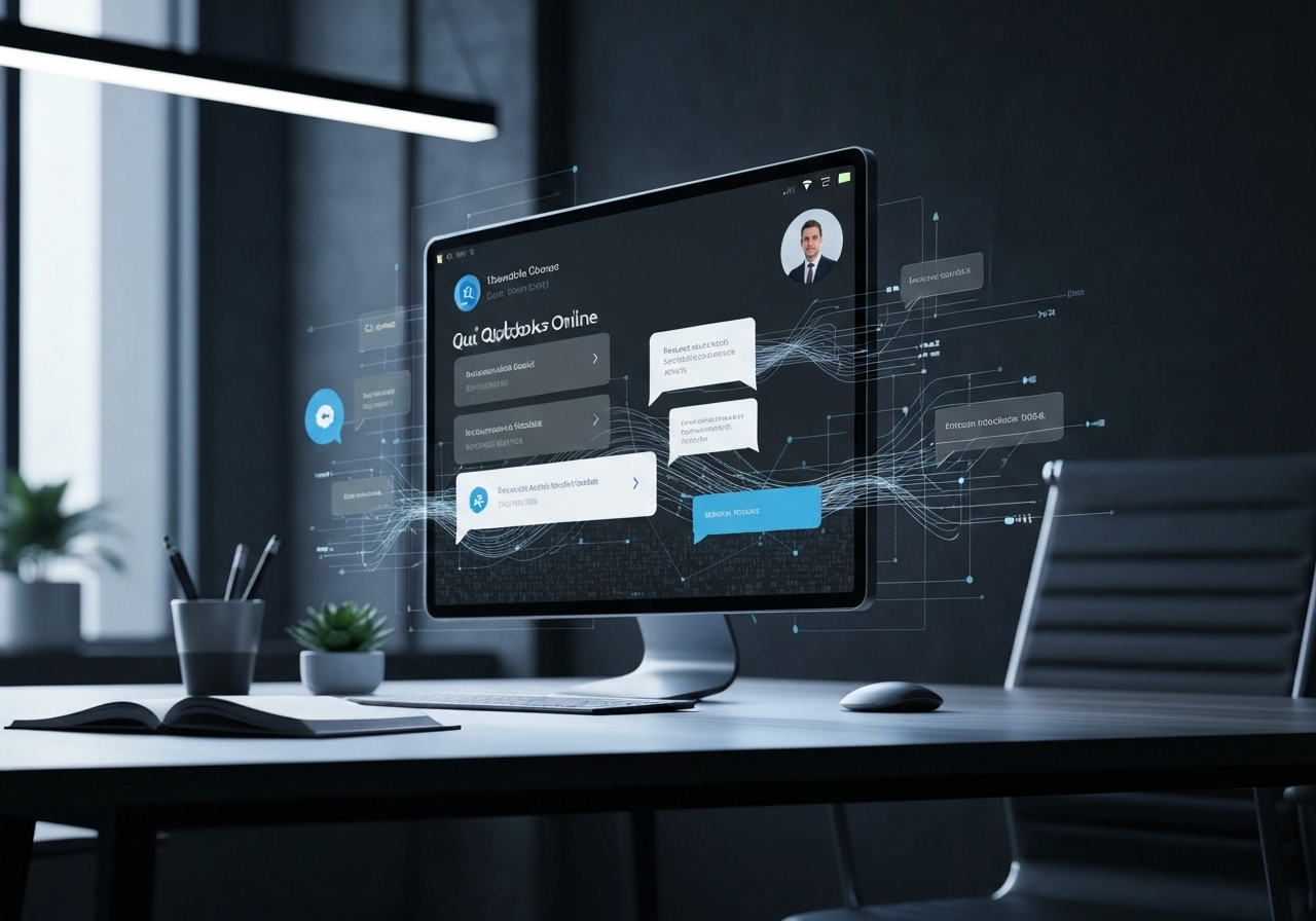 ИИ агент: Интерактивный чат с данными клиентов QuickBooks Online