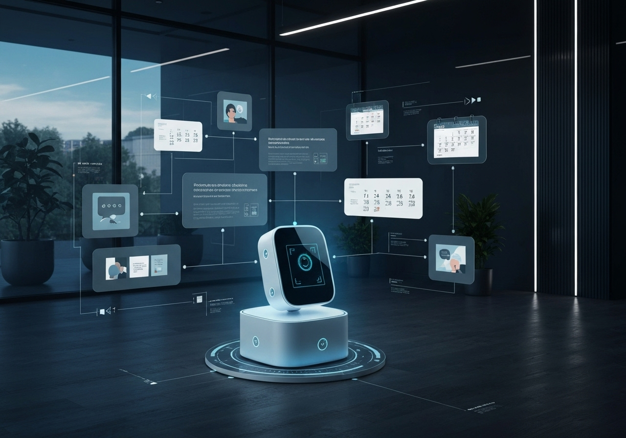 ИИ агент: Обработка запросов клиентов с поиском, календарём и поддержкой