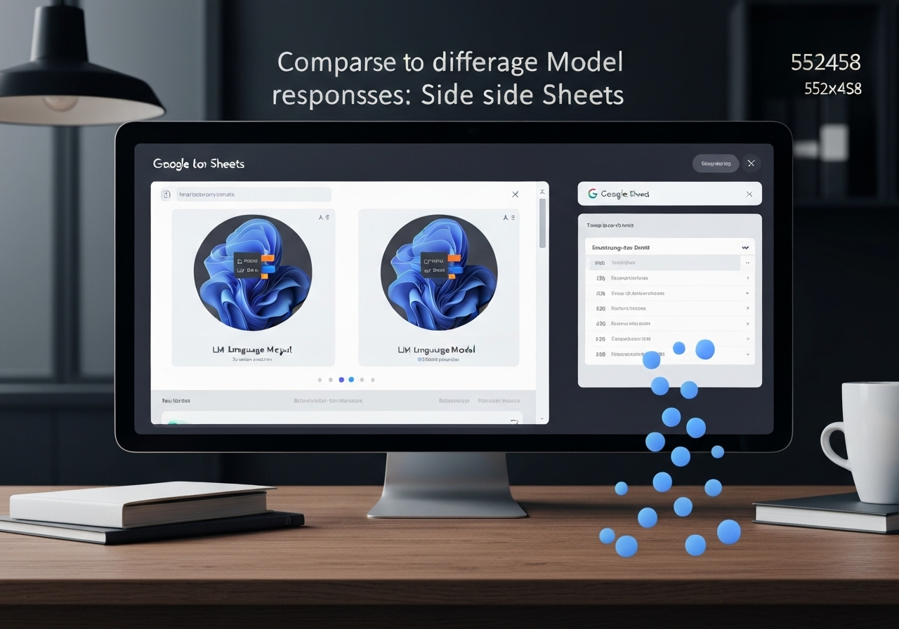 ИИ агент: Сравнение ответов двух языковых моделей с оценкой в Google Sheets