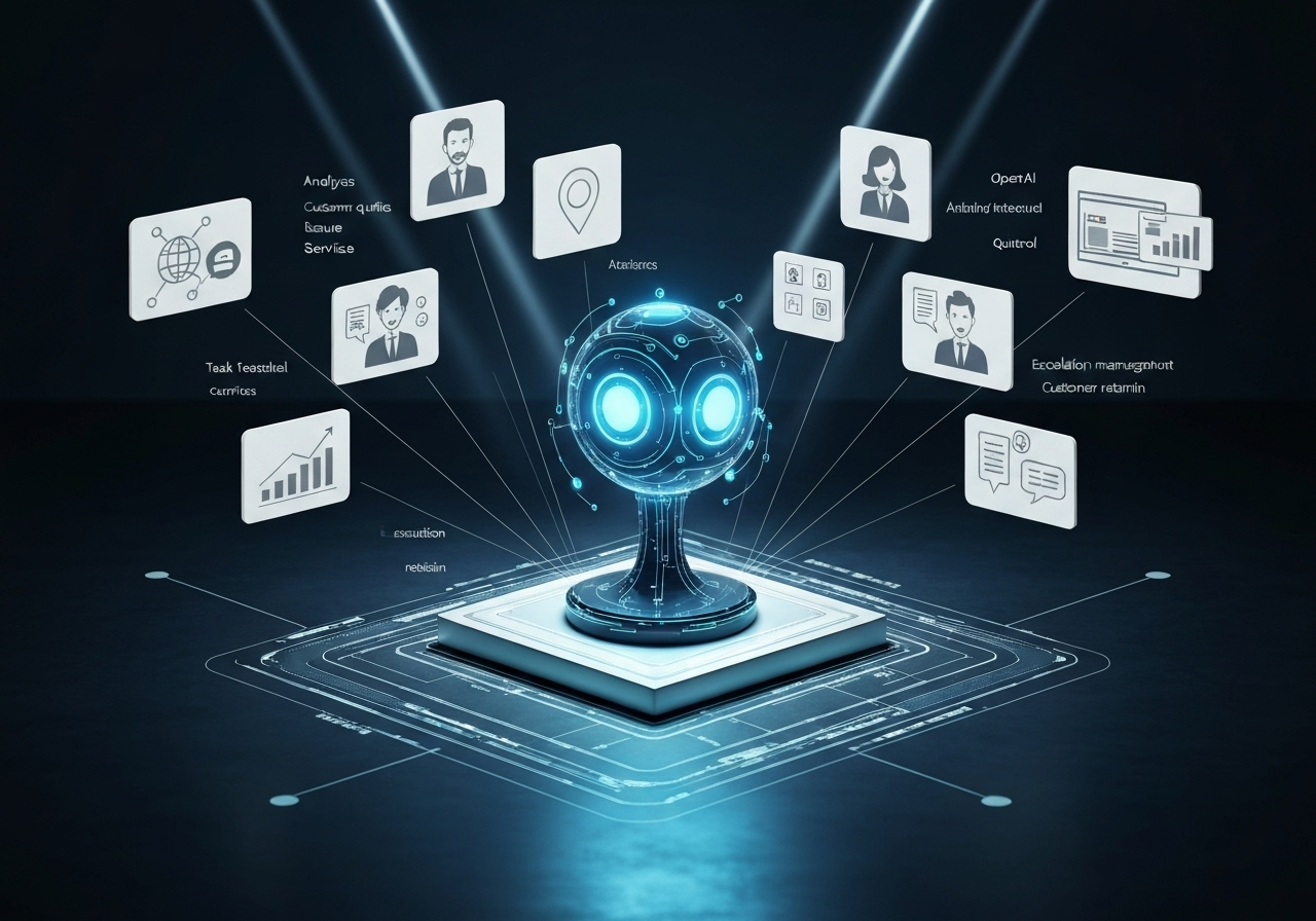 ИИ агент: Комплексное управление поддержкой клиентов с многоагентной командой