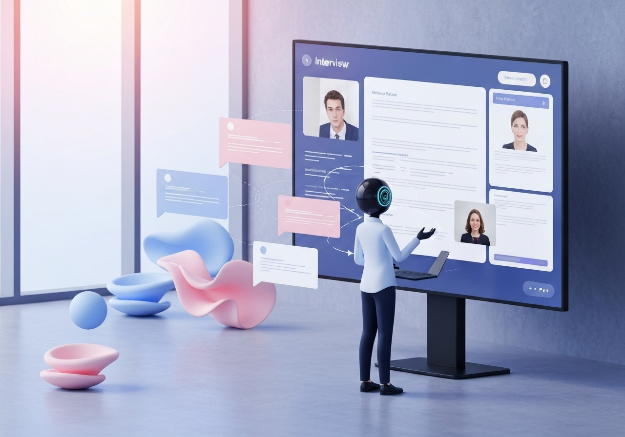 ИИ агент: Проведение интерактивных интервью с записью ответов