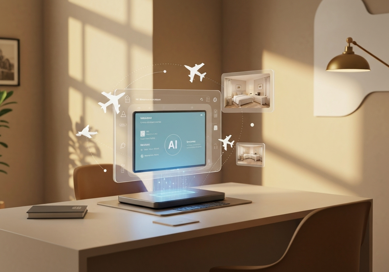 ИИ агент: Автоматическая обработка бронирований авиабилетов и отелей