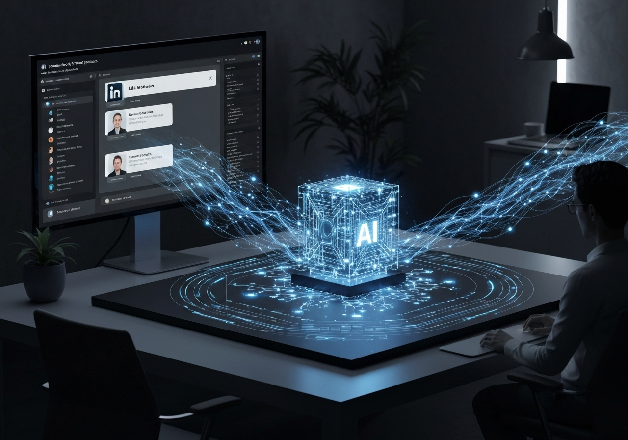 ИИ агент: Превращение реакций LinkedIn в квалифицированные лиды