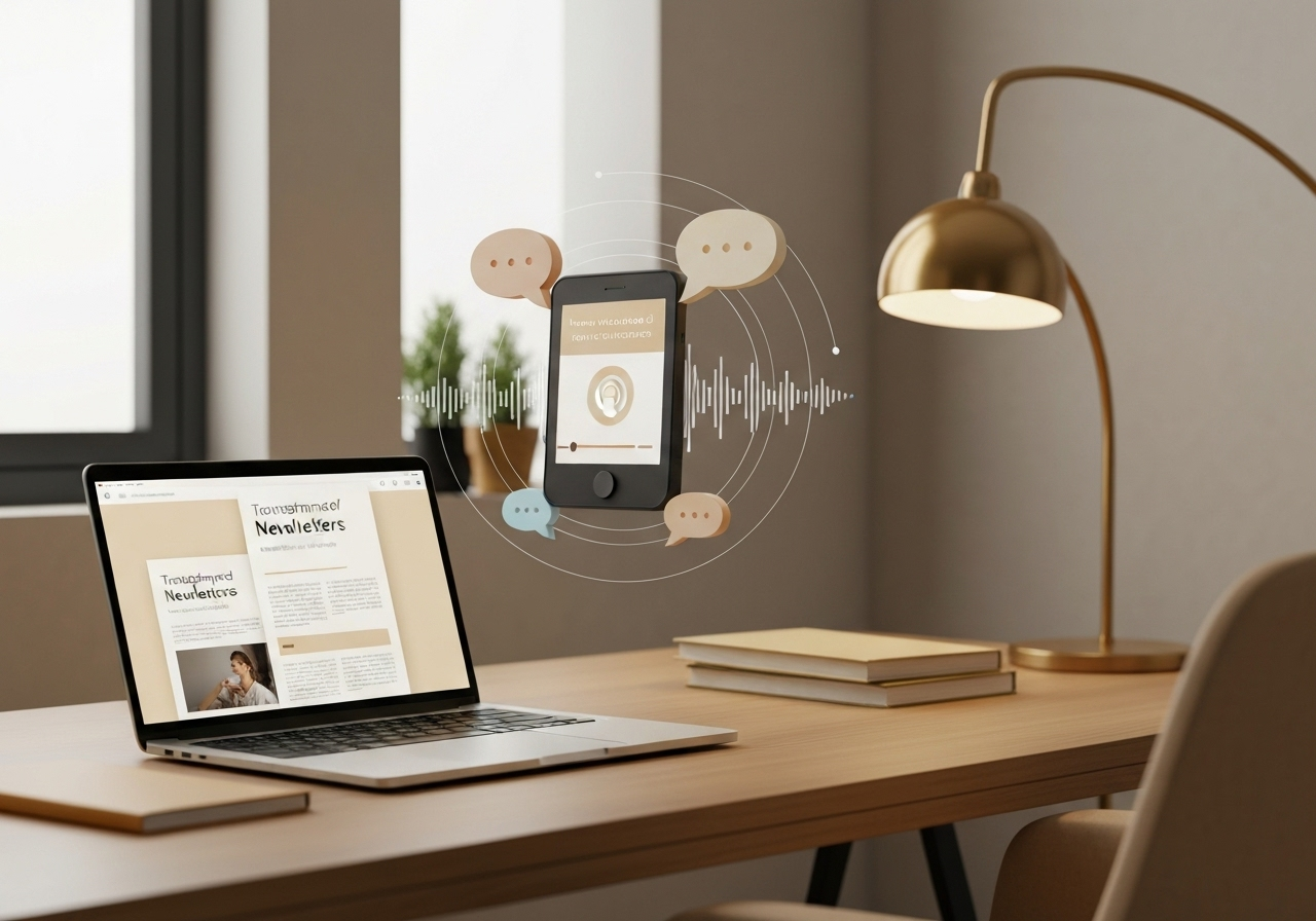 ИИ агент: Преобразование рассылок в подкасты с голосовым сопровождением