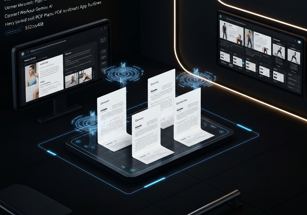 ИИ агент: Быстрое преобразование PDF тренировок в планы Hevy