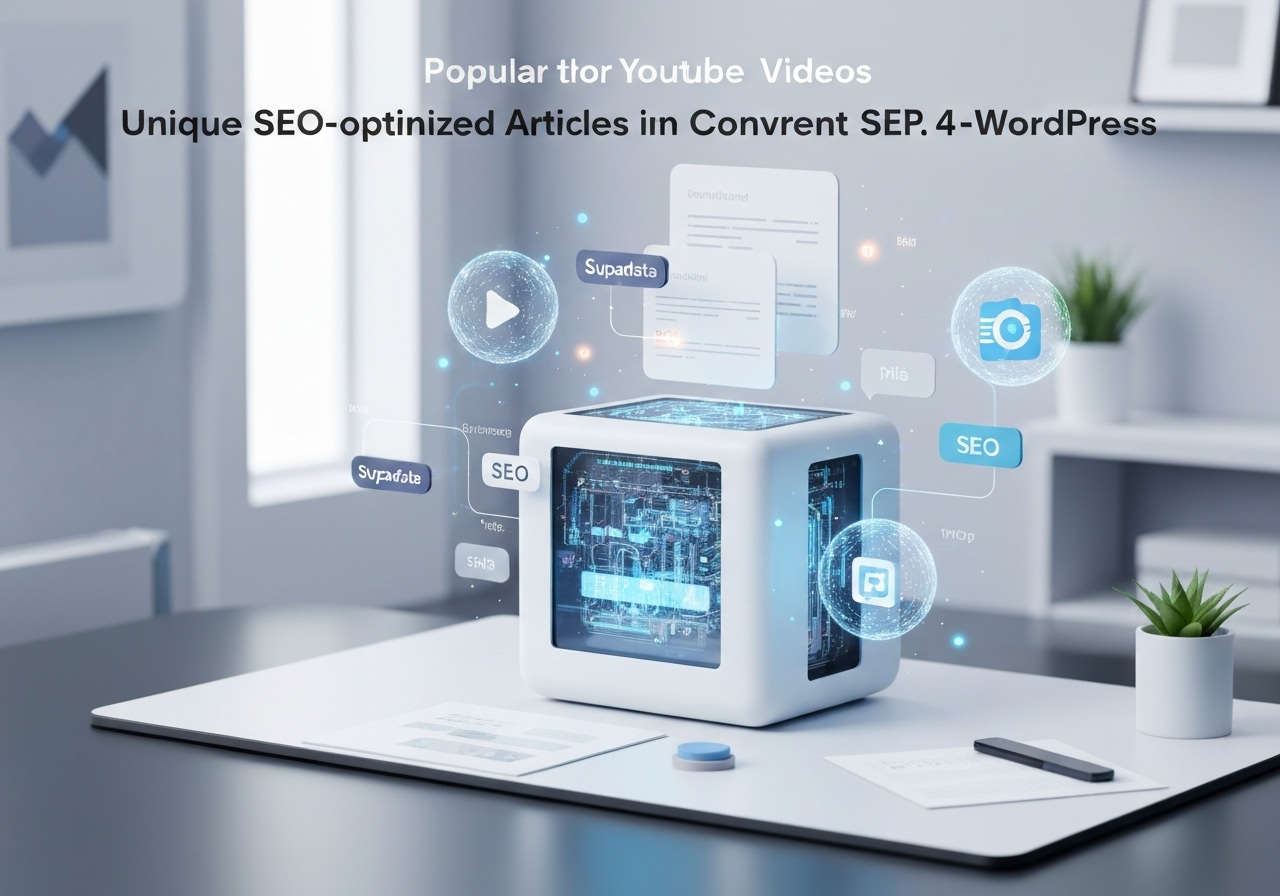 ИИ агент: Превращение популярных YouTube видео в SEO-статьи на WordPress