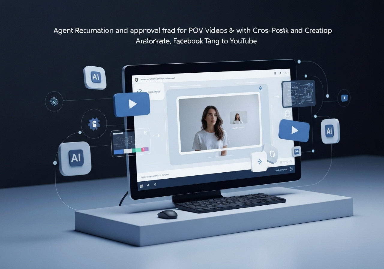 ИИ агент: Создание, согласование и публикация POV видео в соцсетях