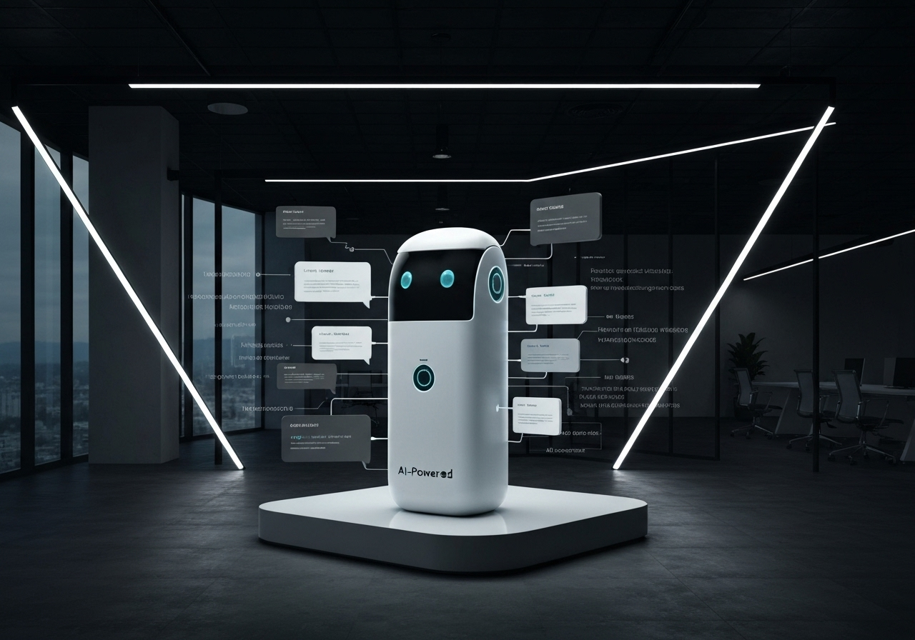 ИИ агент: Интеллектуальный чат-бот для сайта с индивидуальным дизайном