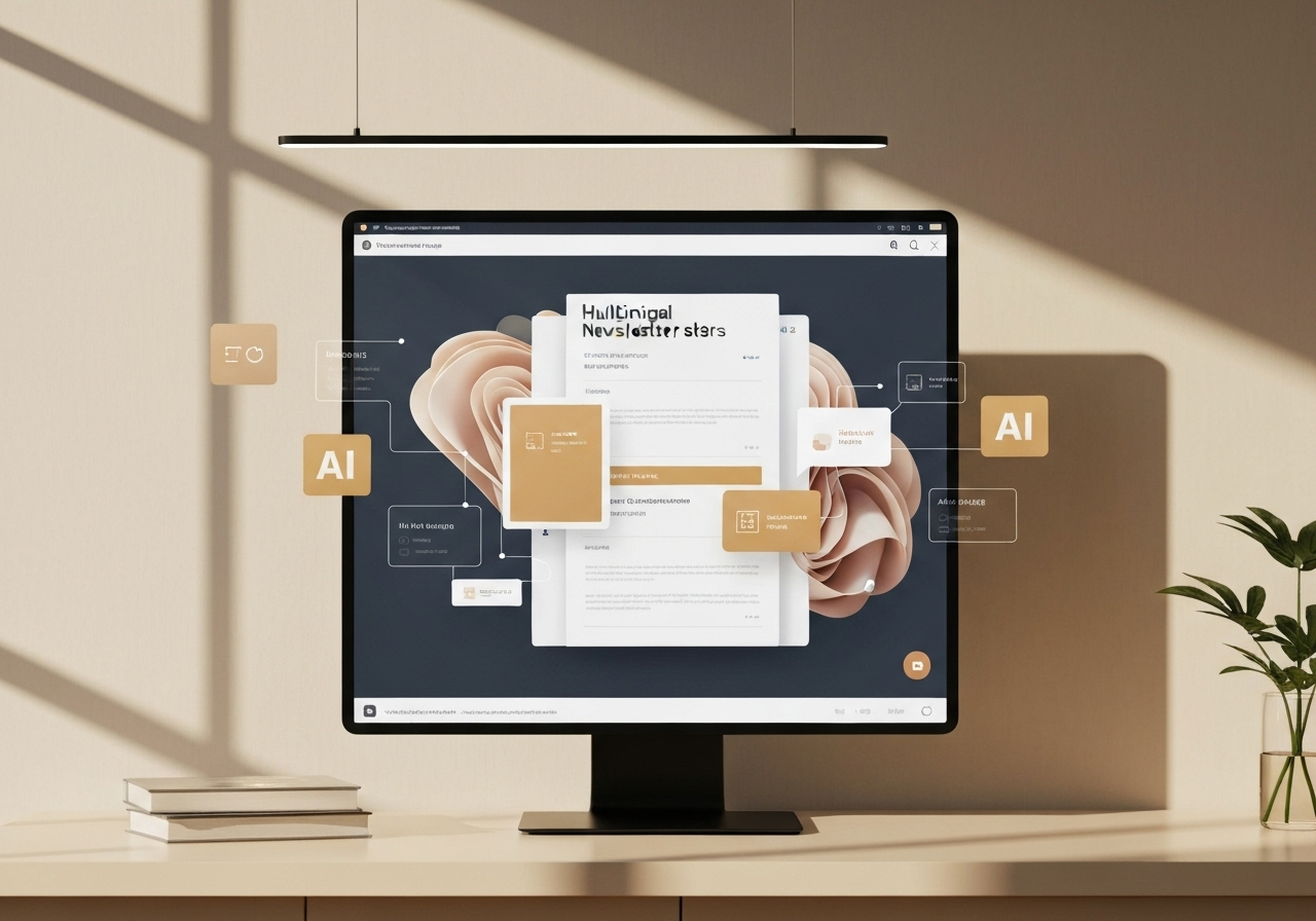 ИИ агент: Создание двуязычных рассылок с AI-контентом и мультимедиа для HubSpot и SharePoint