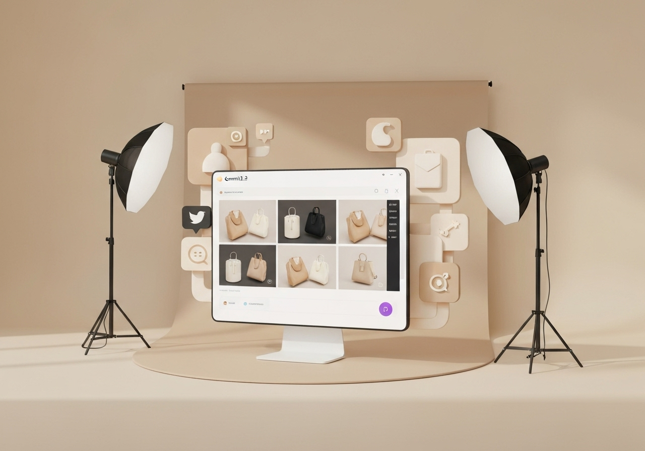 ИИ агент: Создание рекламных каруселей для e-commerce с публикацией в соцсетях