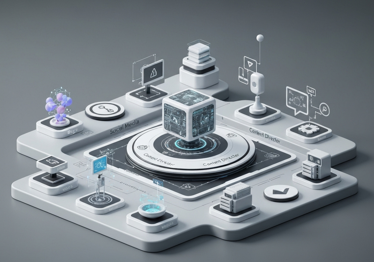 ИИ агент: Создание комплексного контент-маркетинга для всех каналов