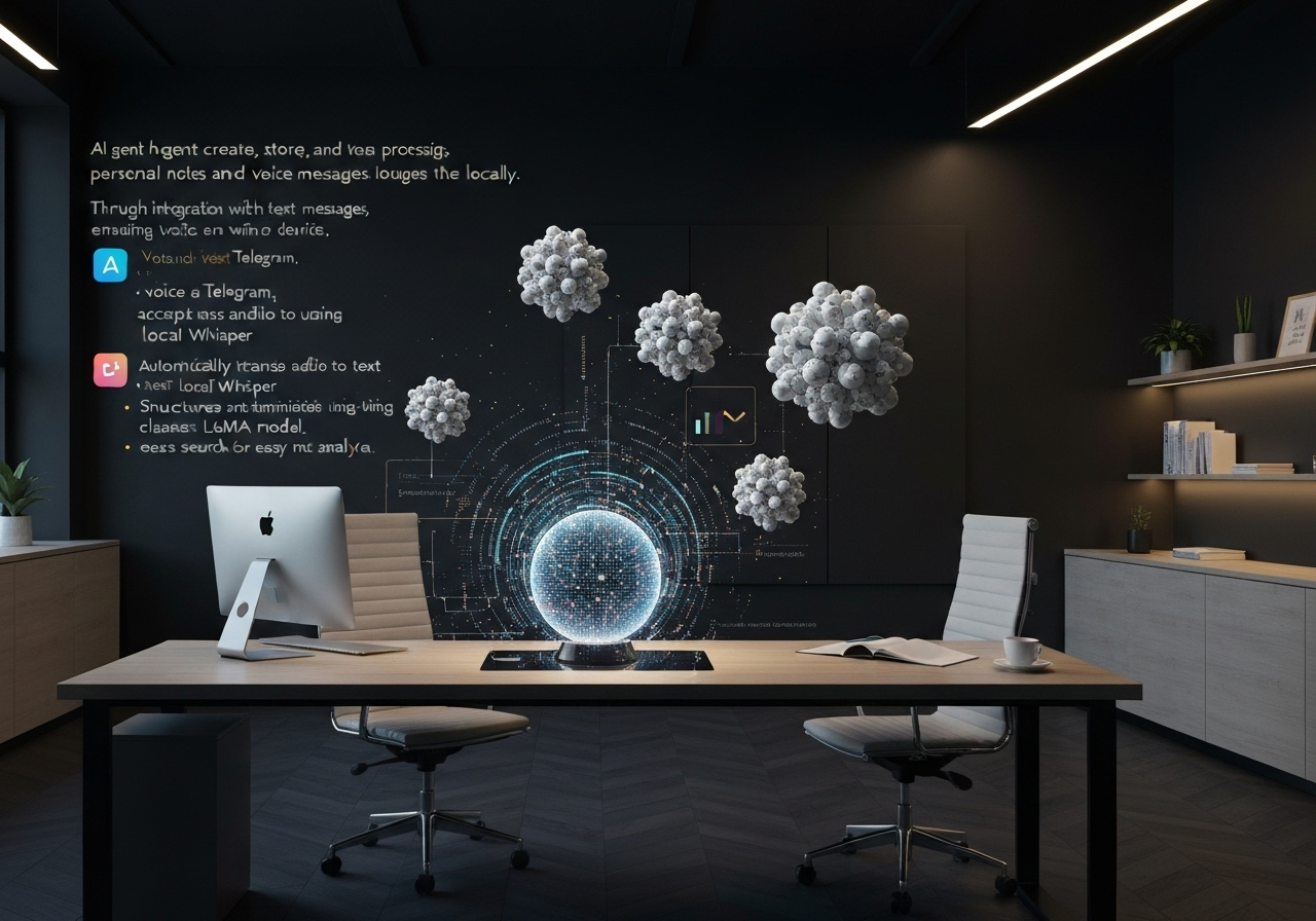 ИИ агент: Создание и управление личными заметками с голосовой транскрипцией через Telegram