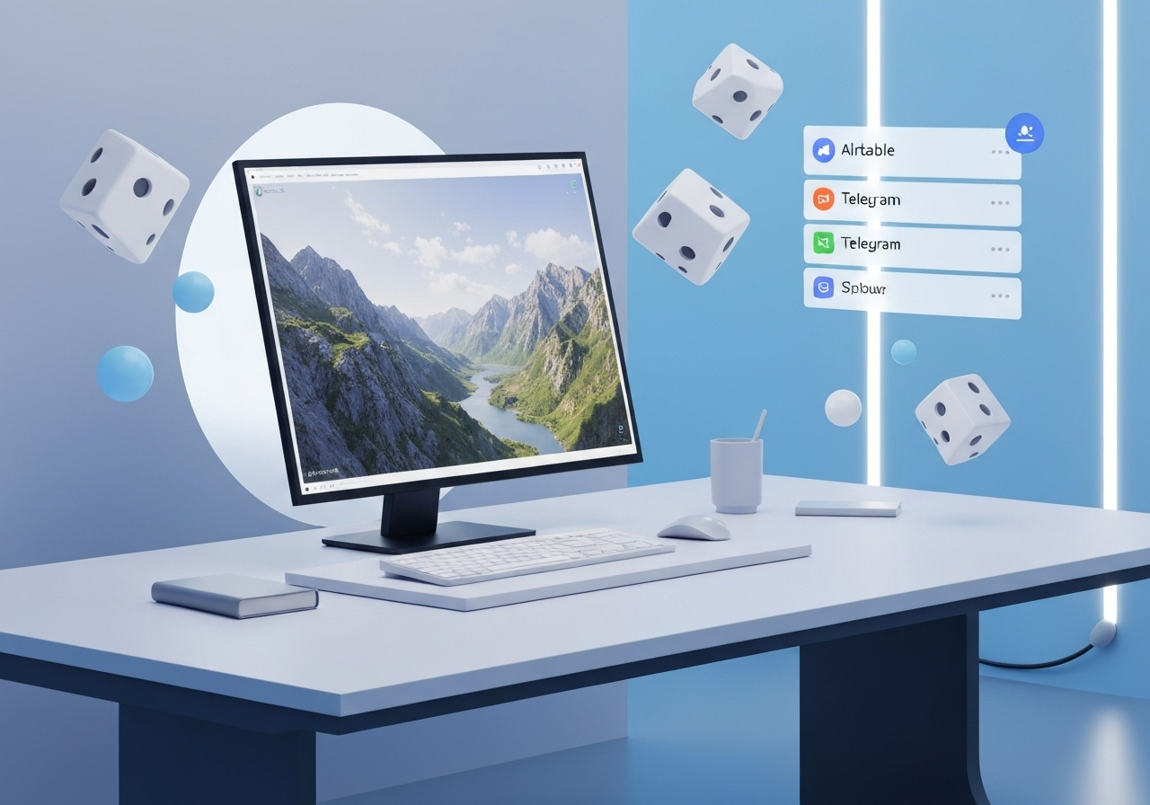 ИИ агент: Создание фотореалистичных изображений для соцсетей с управлением через Airtable