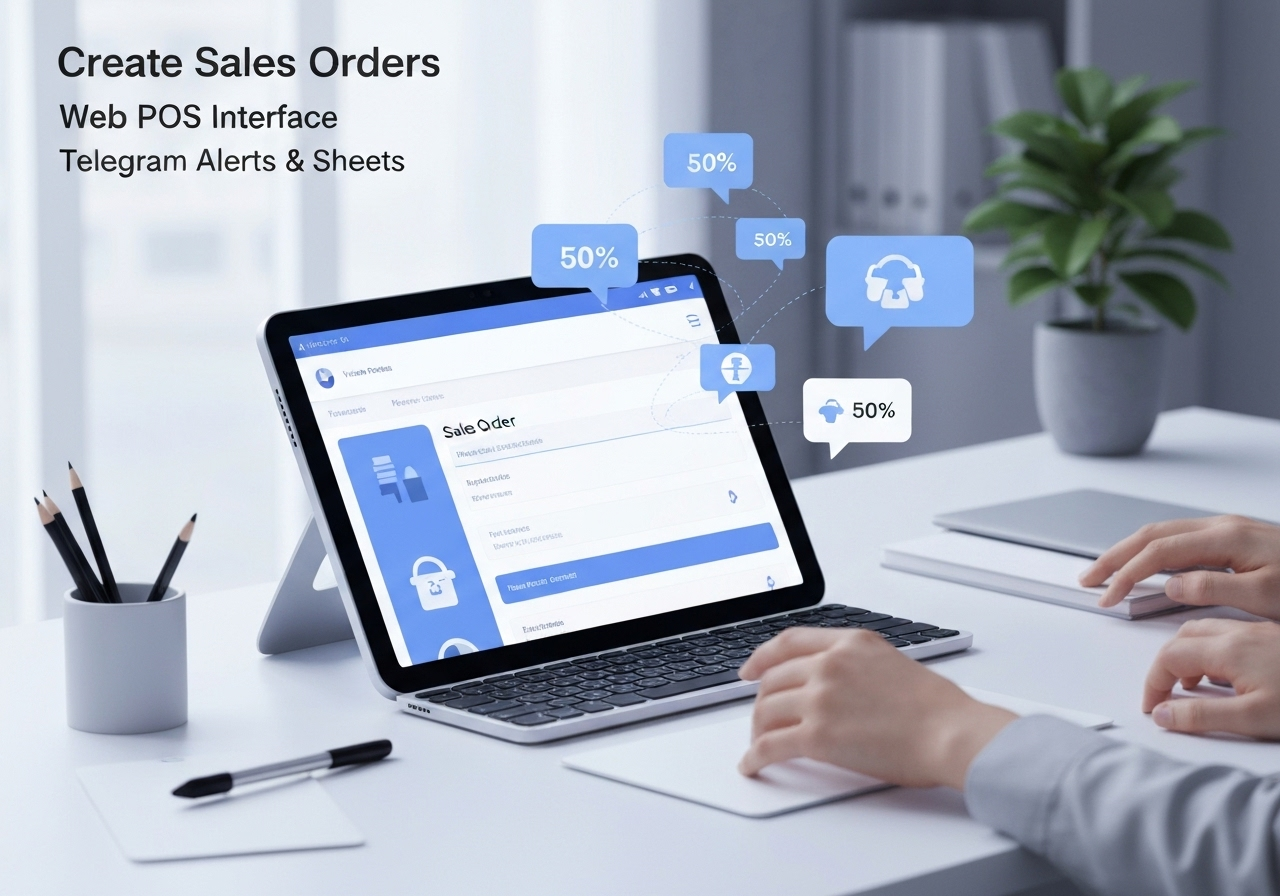 ИИ агент: Управление продажами через веб-кассу с AI-отчетами и уведомлениями