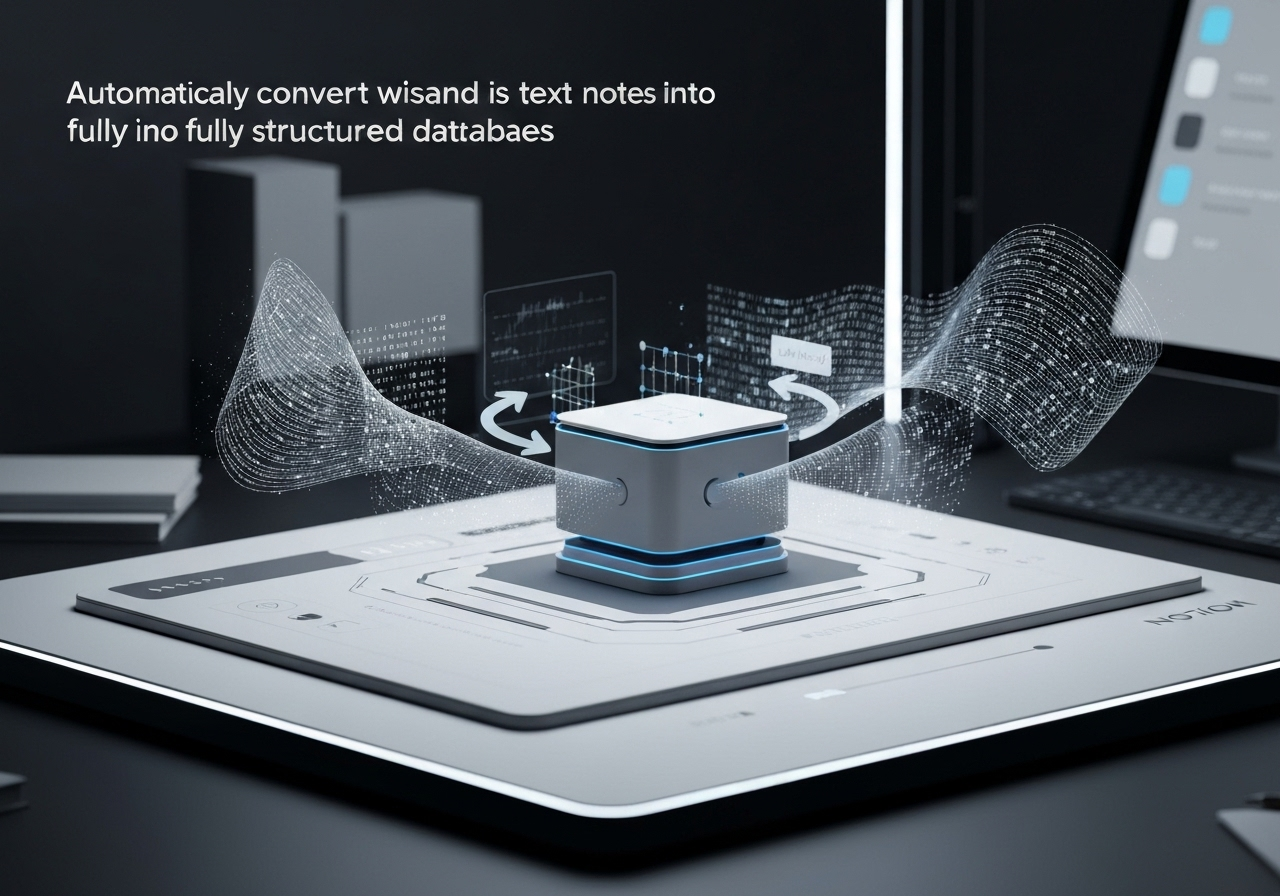 ИИ агент: Создание структурированных рабочих пространств в Notion из заметок и голосовых записей