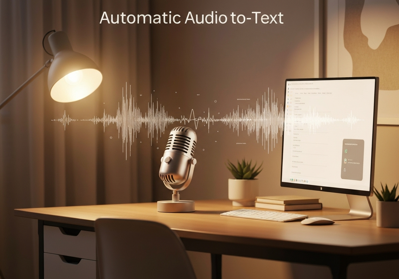ИИ агент: Преобразование аудио в точные текстовые расшифровки