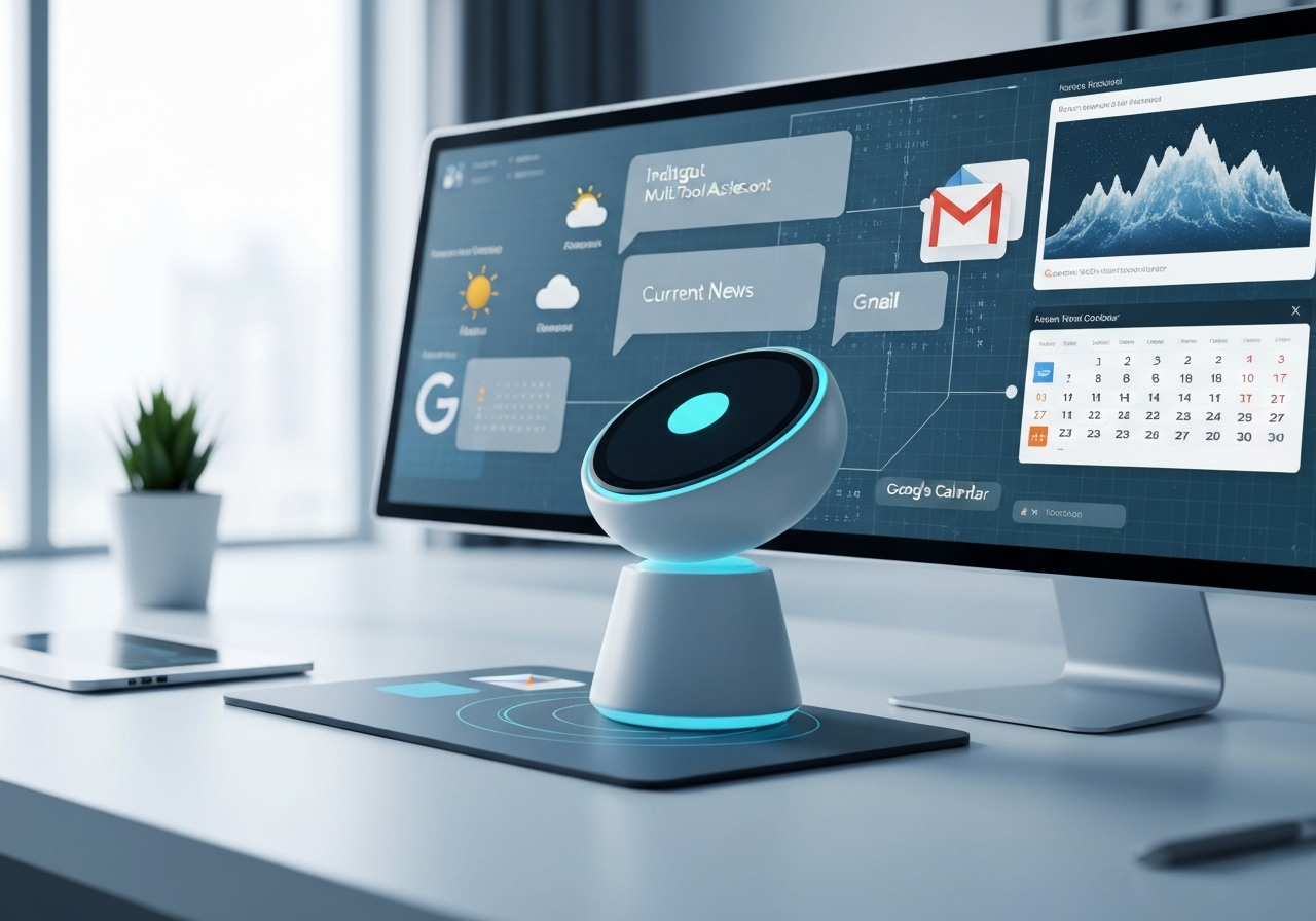 ИИ агент: Многофункциональный чат-ассистент с прогнозом погоды и новостями