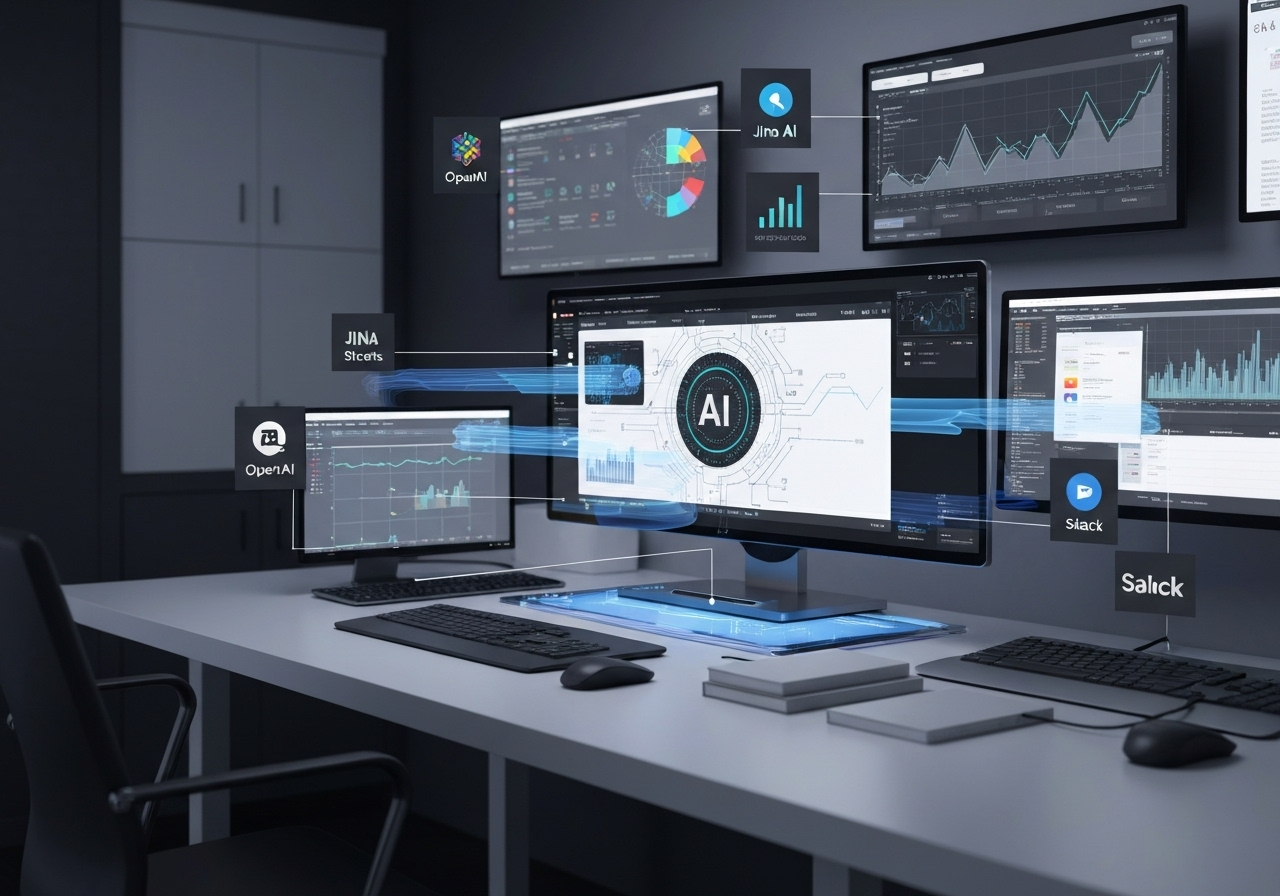 ИИ агент: Мониторинг и краткие сводки по тематике в Slack