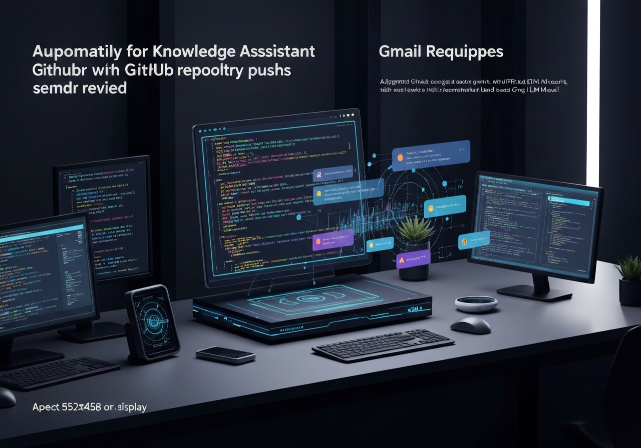 ИИ агент: Автоматический AI-анализ и отправка обзоров коммитов GitHub