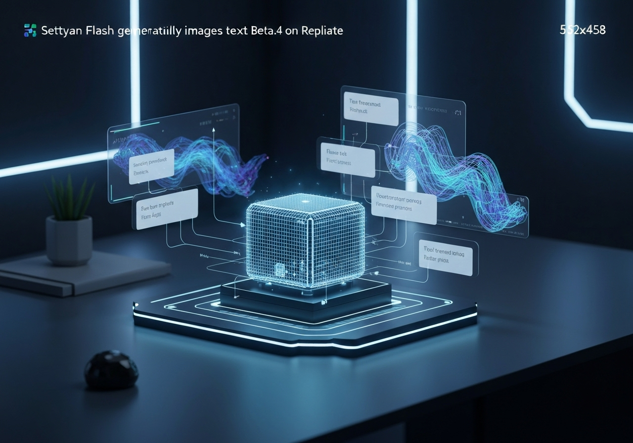 ИИ агент: Создание изображений по текстовым описаниям с помощью AI-модели Flash