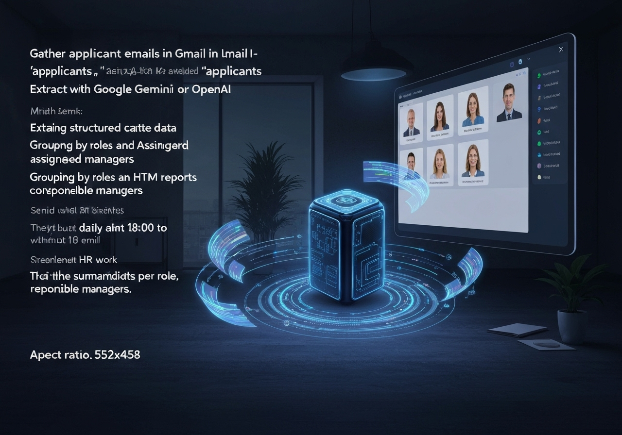 ИИ агент: Ежедневный сбор и рассылка кандидатов по ролям для HR