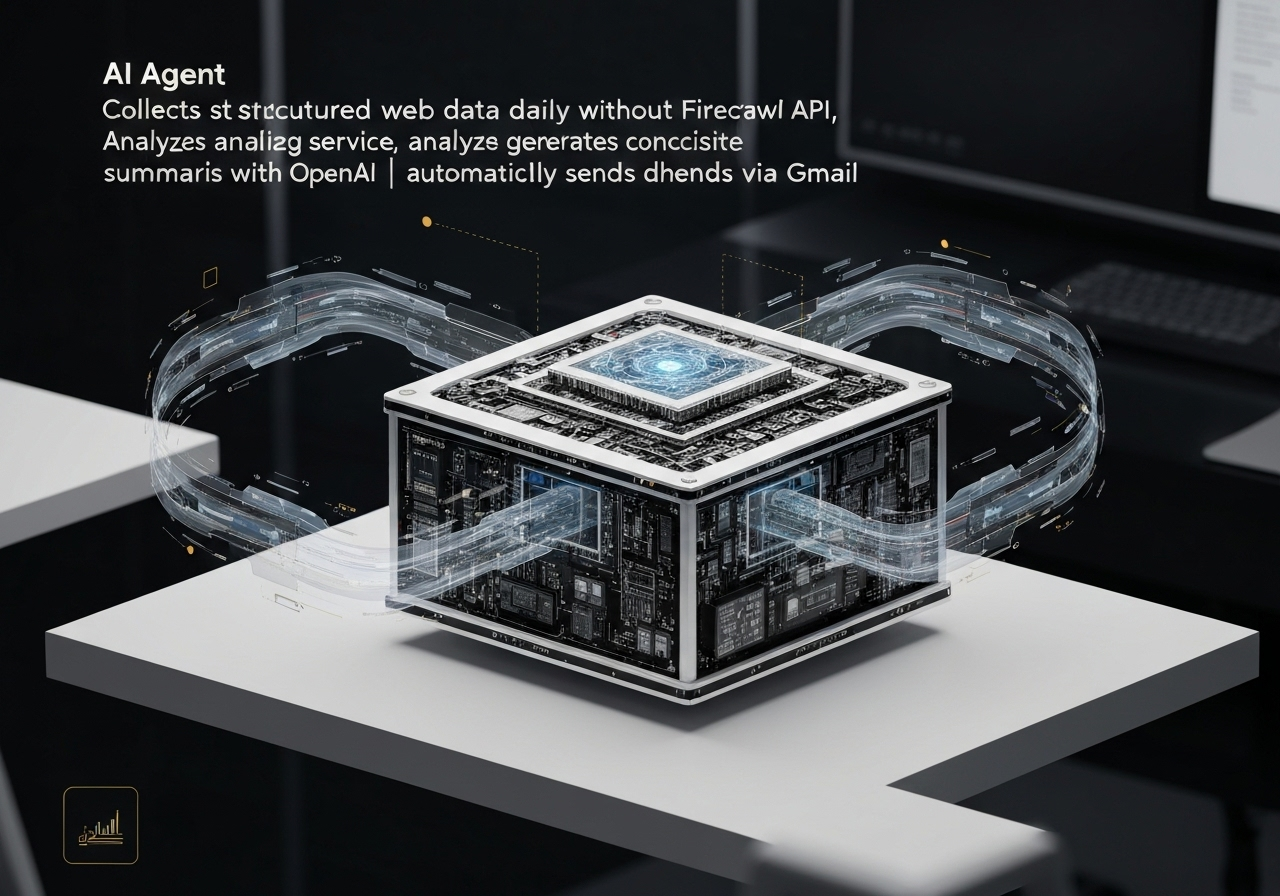 ИИ агент: Ежедневная рассылка аналитики с веб-данных и ИИ-анализом