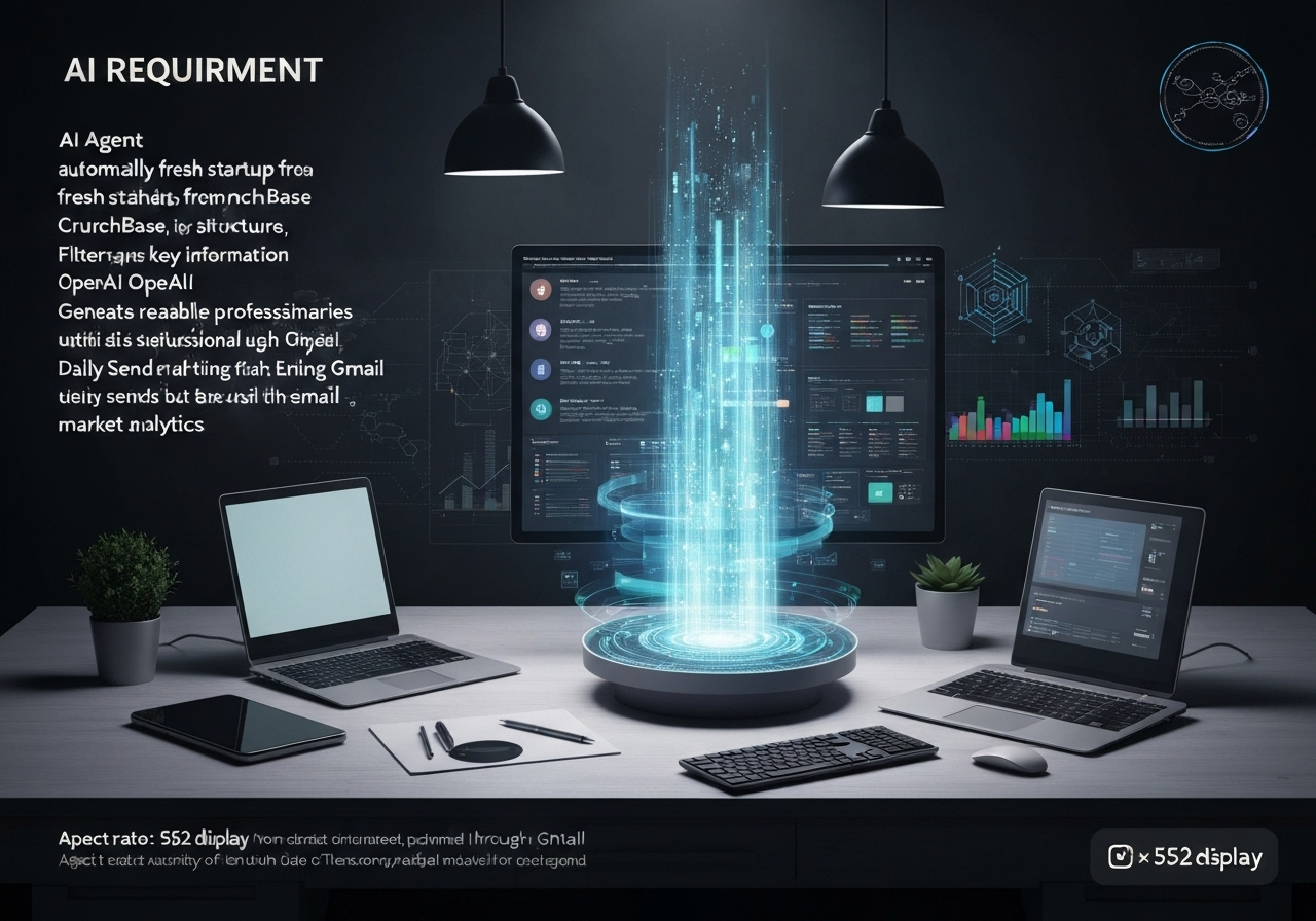 ИИ агент: Ежедневная рассылка обновлений стартапов с анализом и сводкой