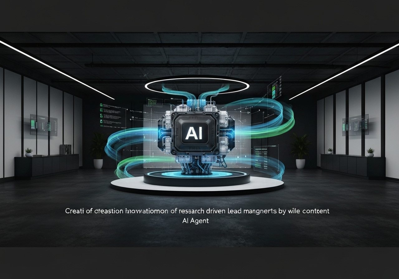 ИИ агент: Создание глубоких исследовательских лид-магнитов для продаж