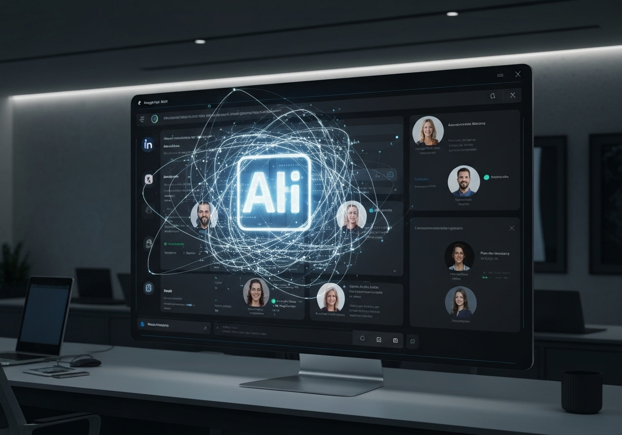 ИИ агент: Рекомендации персональных LinkedIn контактов по email