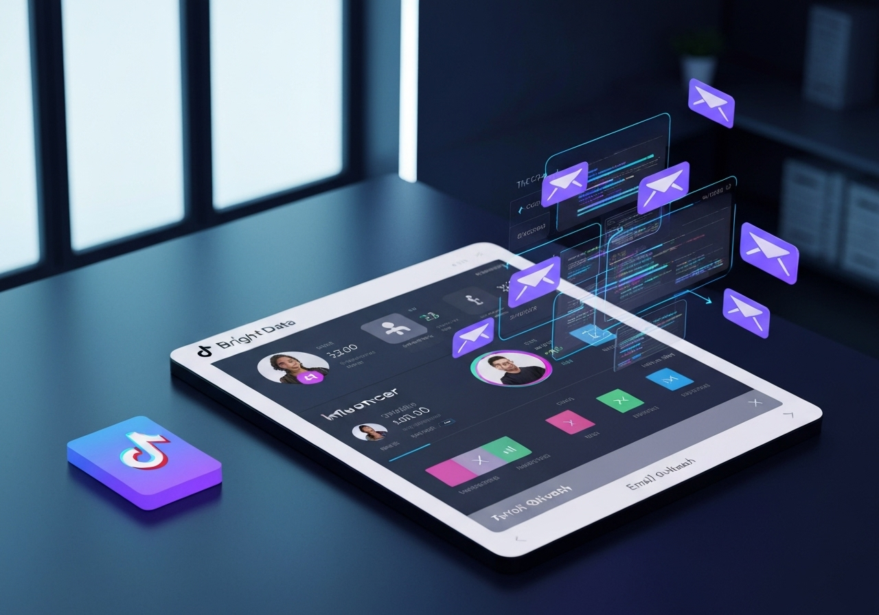 ИИ агент: Поиск и оценка TikTok инфлюенсеров с персональными email-рассылками