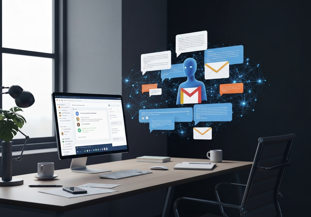 ИИ агент: интеллектуальная поддержка email с резервным ИИ ответом и логом в Google Sheets