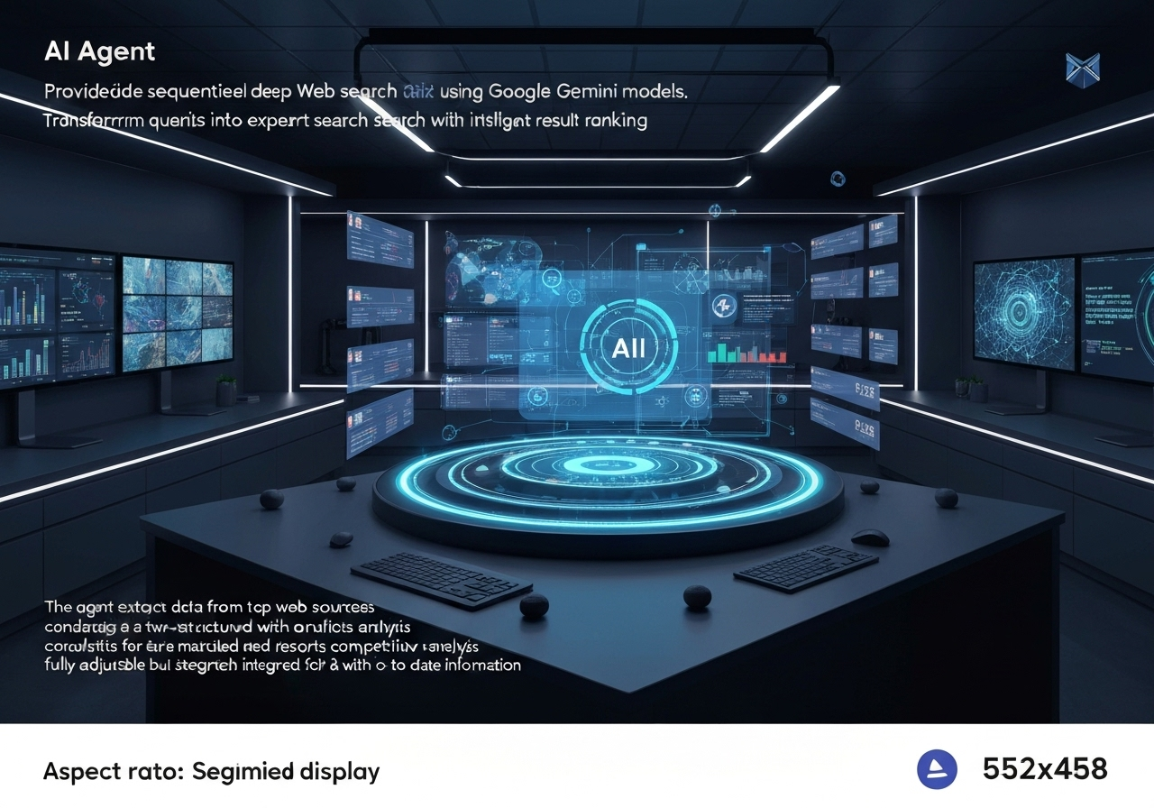 ИИ агент: Многоэтапный интеллектуальный поиск и аналитика рынка