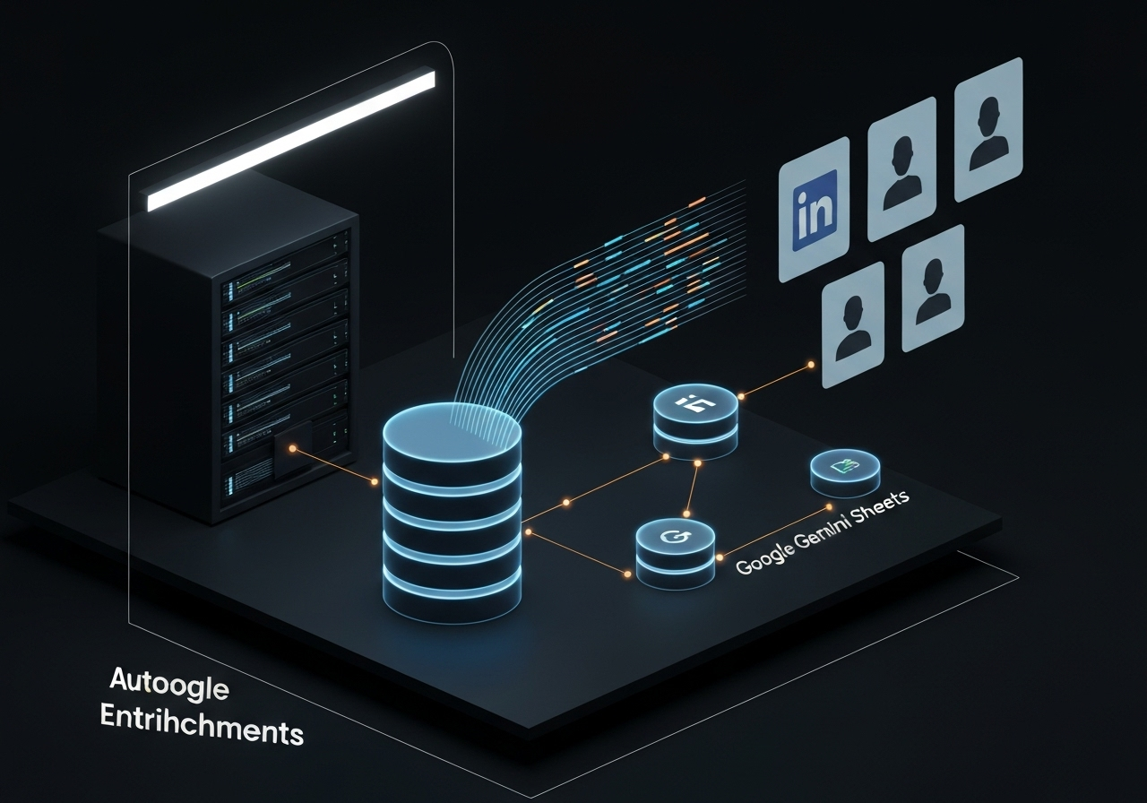 ИИ агент: Обогащение базы компаний ссылками LinkedIn из Google Sheets