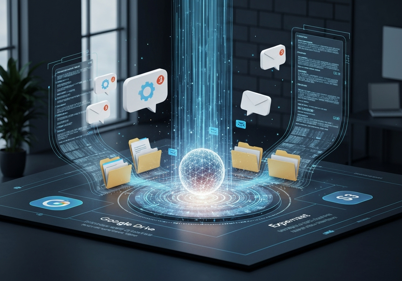 ИИ агент: Автоматическая обработка и классификация расходов с хранением в облаке